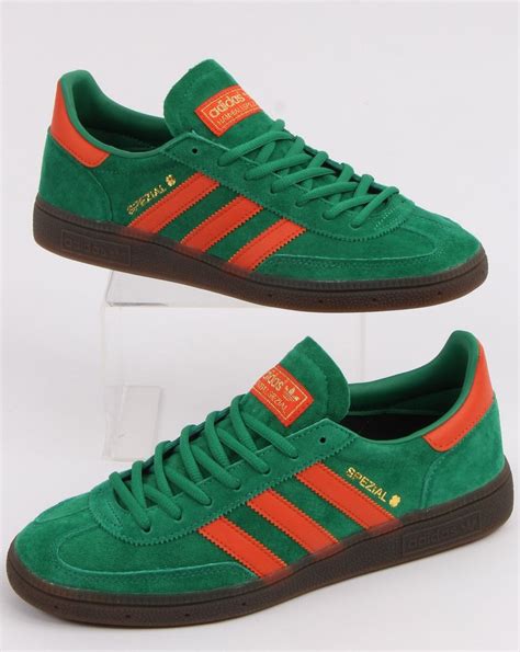 adidas spezial größe 44 2 3 grün orange|Adidas originals handball schuhe.